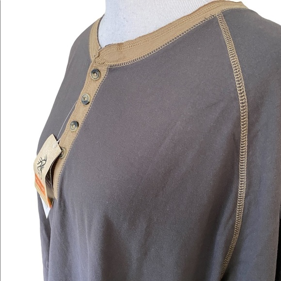 New Legendary Whitetails Men's Recluse Henley Hunters Shirt Size 3XL - Picture 3 of 16